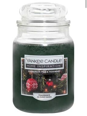 Yankee Candle Home Inspirations Evergreen Pine & Rosemary 19oz